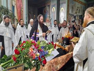 На Киевщине простились с основателем Княжицкого монастыря УПЦ